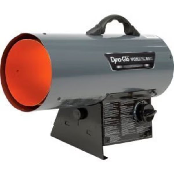 Dyna-Glo„¢ Workhorse Propane Forced Air Heater, 60000 BTU, Dyna-Glo, Mfr#: LPFA60WH